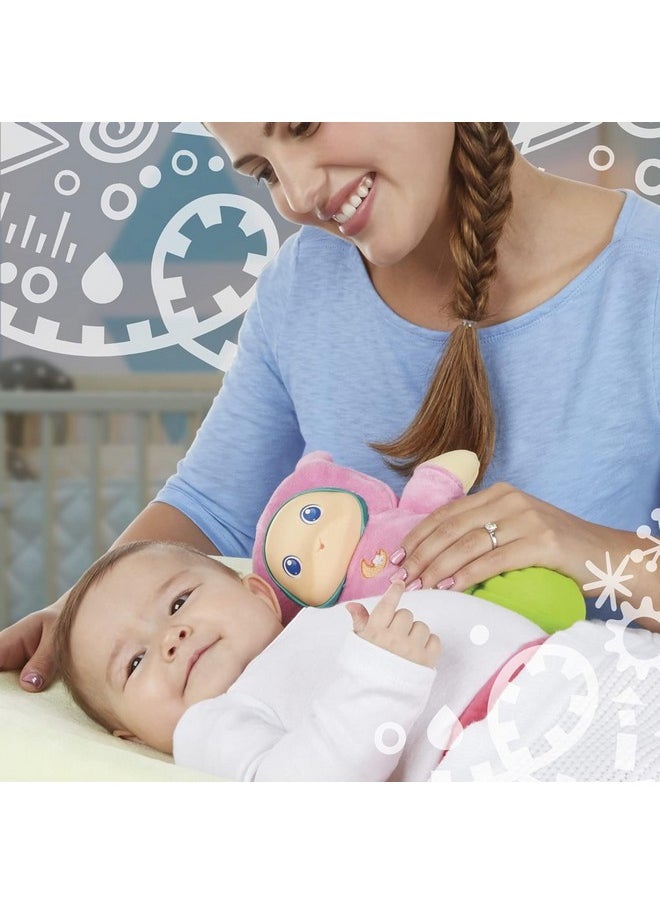PLAYSKOOL - Lullaby Gloworm - Baby And Infant Toys 0-6 Months Soft Cuddly Stuffed Toy Plays Soothing Calming Lullabies For Sleep With Gentle Glow In Purple - Image 1