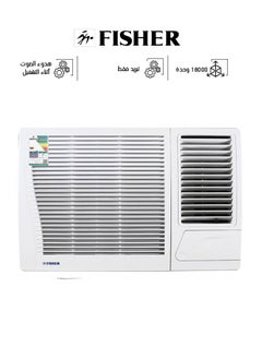 FISHER Window Air Conditioner - 18000 BTU - Cooling Only - White - FWAC-H18CF  - Image 1
