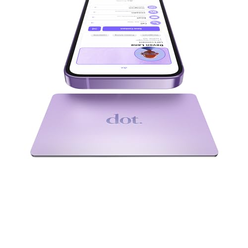 dot. Card Metal - Digital Business Card - Tap Compatible with iPhone & Android (Purple) - Image 1