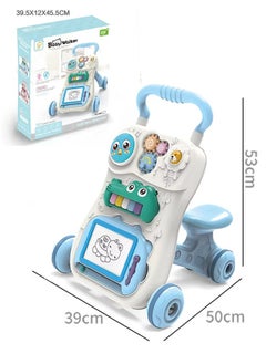 Baby Walker Learn To Walk, With Early Educational Child Activity Center Interactive Toys, 2 in 1 Baby Walker With Multifunctional Removable Play Panel , Sit-to-Stand Learning Walker, Suitable For Children Over 12 Months - pzsku/Z03603B208D204E21F053Z/45/_/1733986059/08eaf763-afb3-4693-a008-6e3b4a1f5032