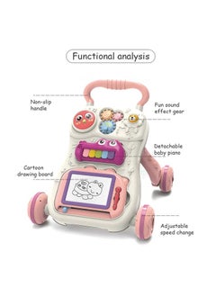 Baby Walker Learn To Walk, With Early Educational Child Activity Center Interactive Toys, 2 in 1 Baby Walker With Multifunctional Removable Play Panel , Sit-to-Stand Learning Walker, Suitable For Children Over 12 Months - pzsku/Z03603B208D204E21F053Z/45/_/1733986060/c35f1730-0f2a-4cbf-a2ac-79235d3a7b8c