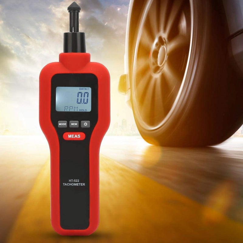 Digital Photo Tachometer Handheld Non Contact RPM Meter 2 99999 19999 LCD Motor - Image 5