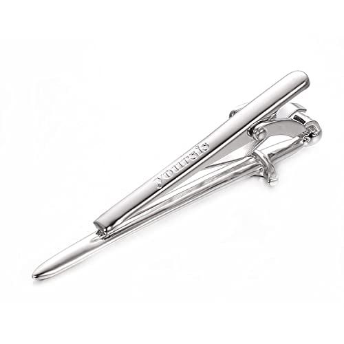 Yoursfs Scottish Sword Tie Clips For Men Tie Bar Accessories Jewelry Martial Arts Present - Image 4