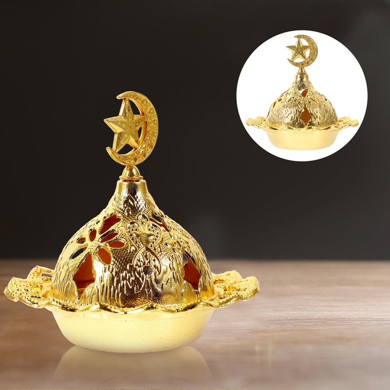 Vintage Aromatherapy Incense Burner With Lid Decorative Home Decor For Bedroom Yoga Relaxation - Image 4