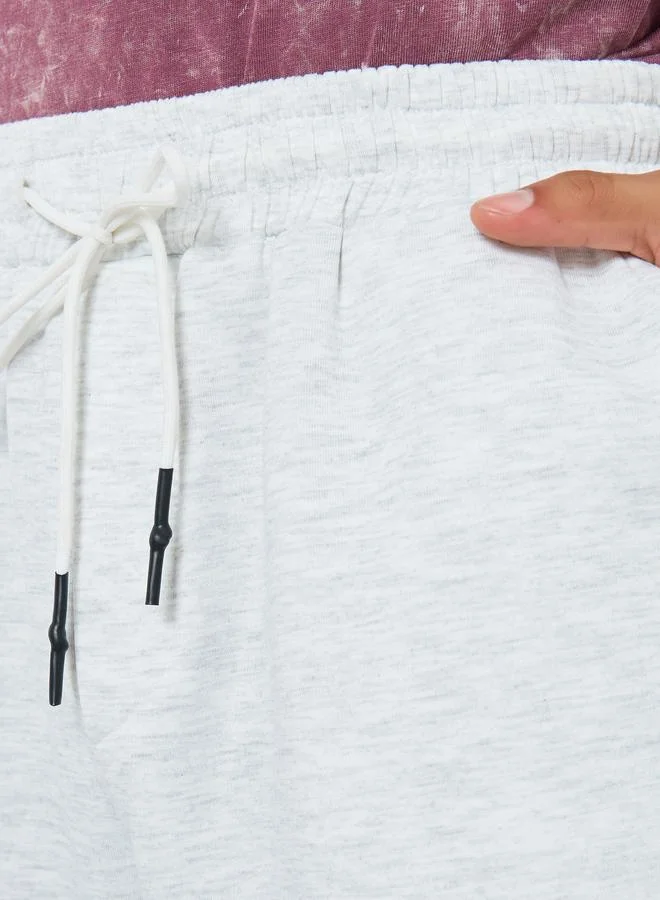 Take Two Men Solid Wide Leg Pants with Drawstring