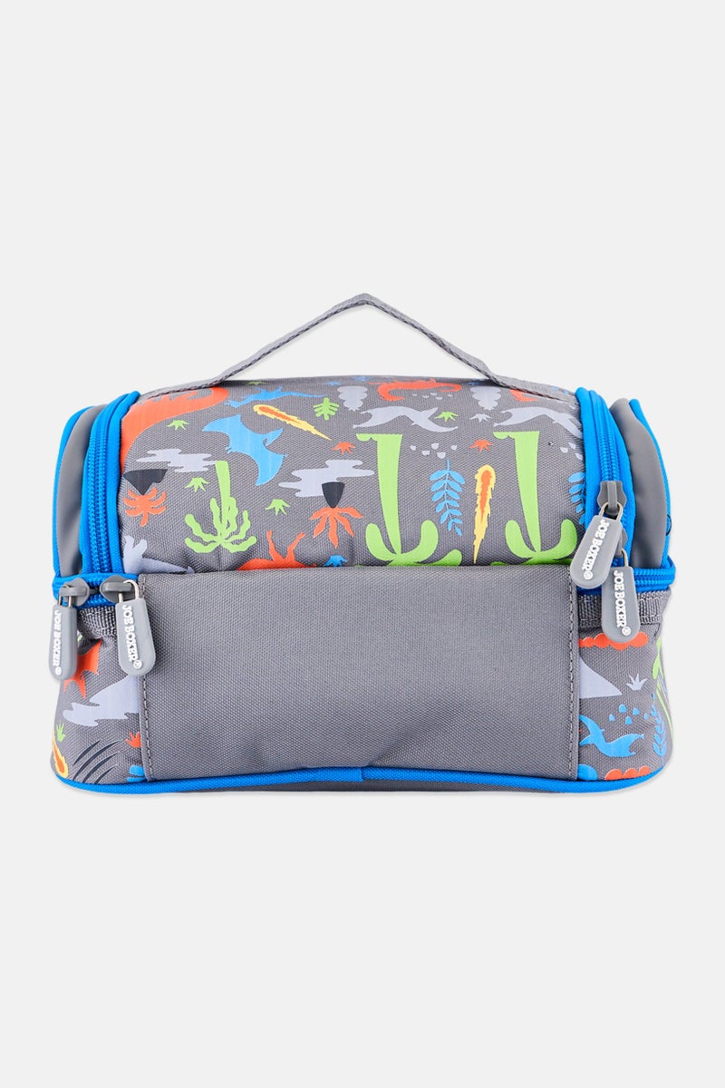 Joe Boxer Kids Boy Graphic Print Lunch Bag, Multicolor - Image 2
