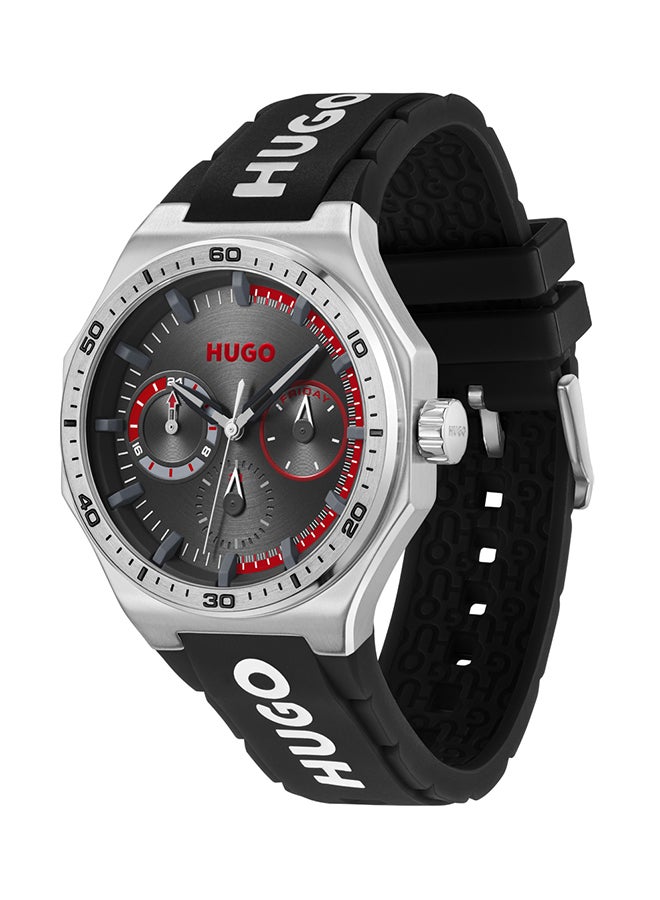 HUGO BOSS HUGO BOSS WATCH ROUND ANALOG MEN'S BLACK CASE WATCH - 1530397 - Image 3