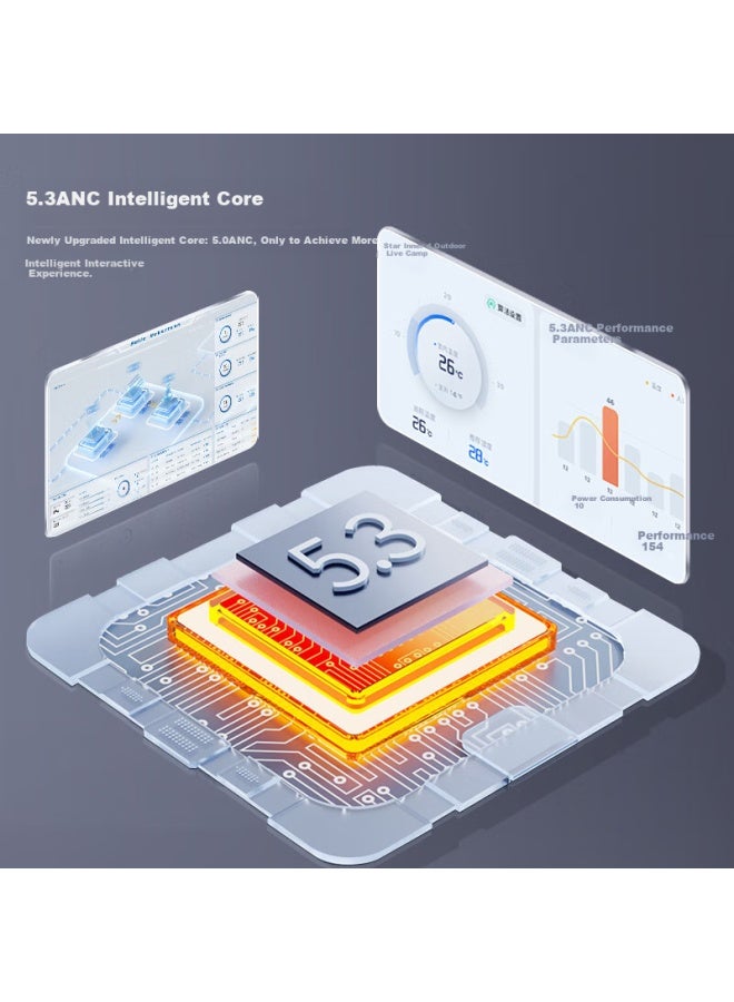 Timess Smart Alarm Clock New Student Special Wake-Up Artifact With Temperature And Humidity, Snooze Electronic Clock, Large Volume Strong Wake-Up, Charging Mini Alarm Clock, Desktop Clock - Image 5