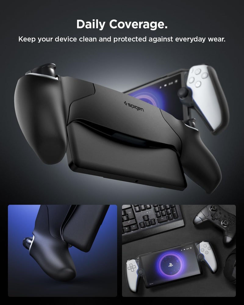 Spigen Thin Fit Designed for PlayStation Portal Case, Full Protective Slim Case Cover Compatible with PS Portal - Black - Image 4