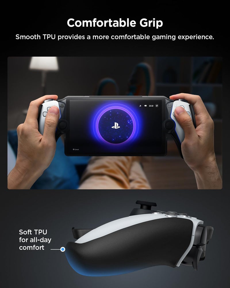 Spigen Thin Fit Designed for PlayStation Portal Case, Full Protective Slim Case Cover Compatible with PS Portal - Black - Image 5