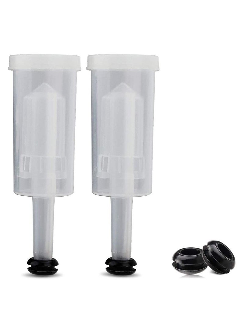2-Piece Air Locks With Silicone Grommet for Fermentation - Image 1