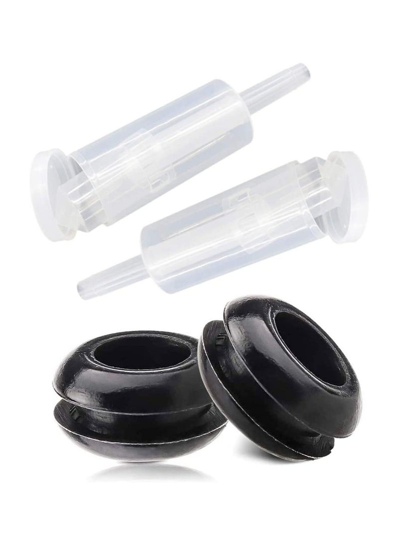 2-Piece Air Locks With Silicone Grommet for Fermentation - Image 5