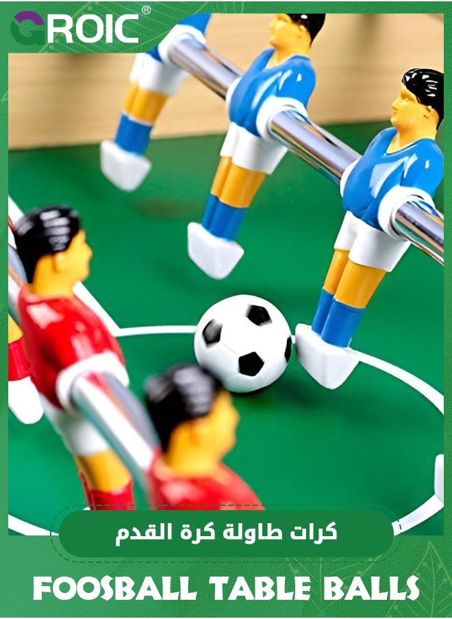 GROIC 9 Pack Foosball Table Balls, Foosball Balls Replacement Balls, 1.42 Inch Soccer Balls for Tabletop Game Foosball Table World Cup Accessory Replacements, Multicolor Mini Foosball Ball  - Image 2