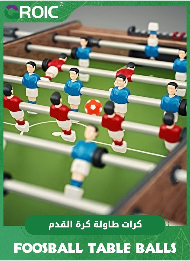 GROIC 9 Pack Foosball Table Balls, Foosball Balls Replacement Balls, 1.42 Inch Soccer Balls for Tabletop Game Foosball Table World Cup Accessory Replacements, Multicolor Mini Foosball Ball  - Image 3
