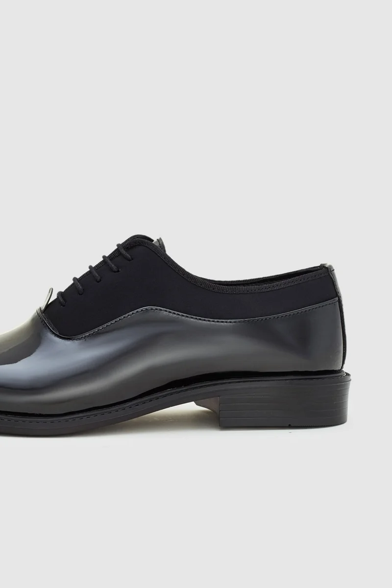 D'S DAMAT D'S Groom Black Classic Tuxedo Shoes
