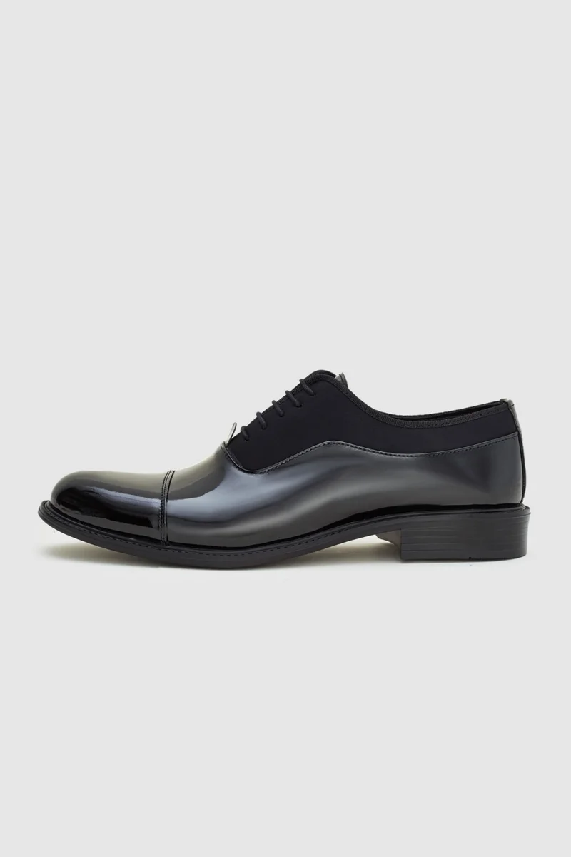 D'S DAMAT D'S Groom Black Classic Tuxedo Shoes