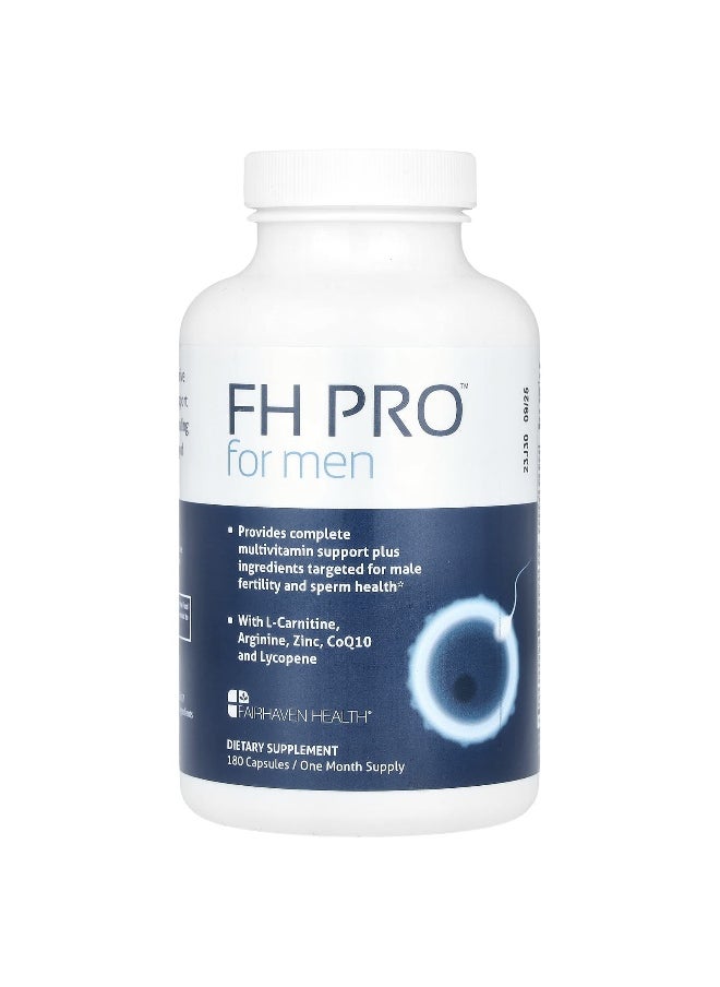 fairhaven health Fairhaven Health, FH Pro™ for Men, 180 Capsules  - Image 1
