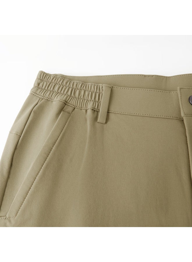 FIRS Shanshan Autumn Business Casual Men's Solid Color Vintage Stretch Durable Trousers - Image 3