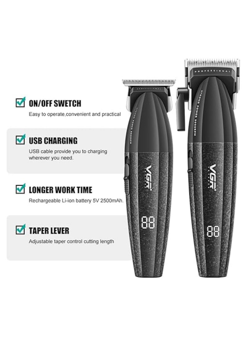 VGR Professional Set For Men VGR V-640 Black - Image 3