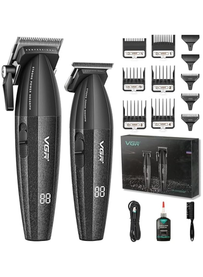 VGR Professional Set For Men VGR V-640 Black - Image 1