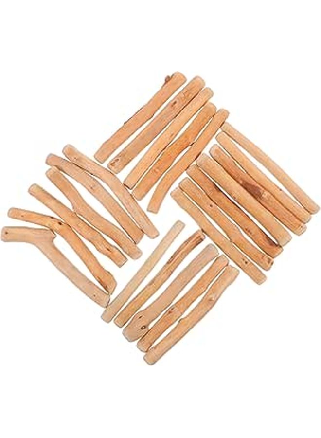 COHEALI Hardwood Pieces for DIY Art Home Decor Photography Props Unique Natural Color - Image 1