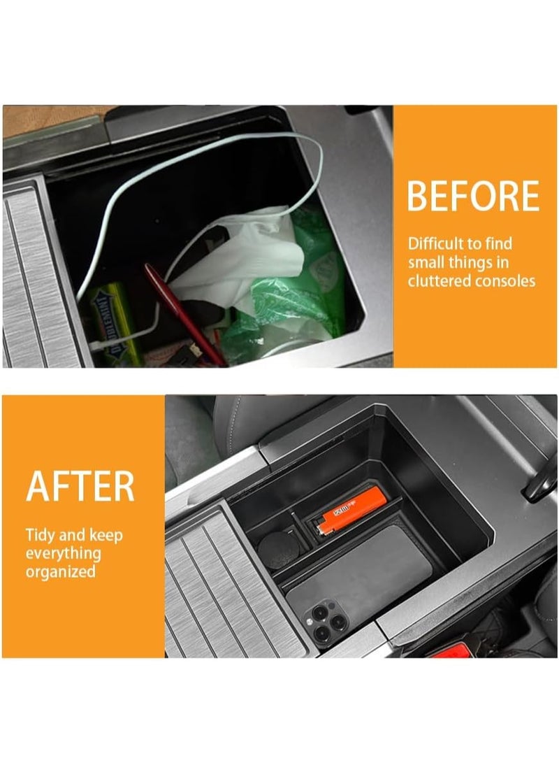 Center Console Organizer for Chery Jetour T2 Traveler 2023 2024 Car Interior Accessories Armrest Storage Box Middle Console Drawer Tray Container - Image 2