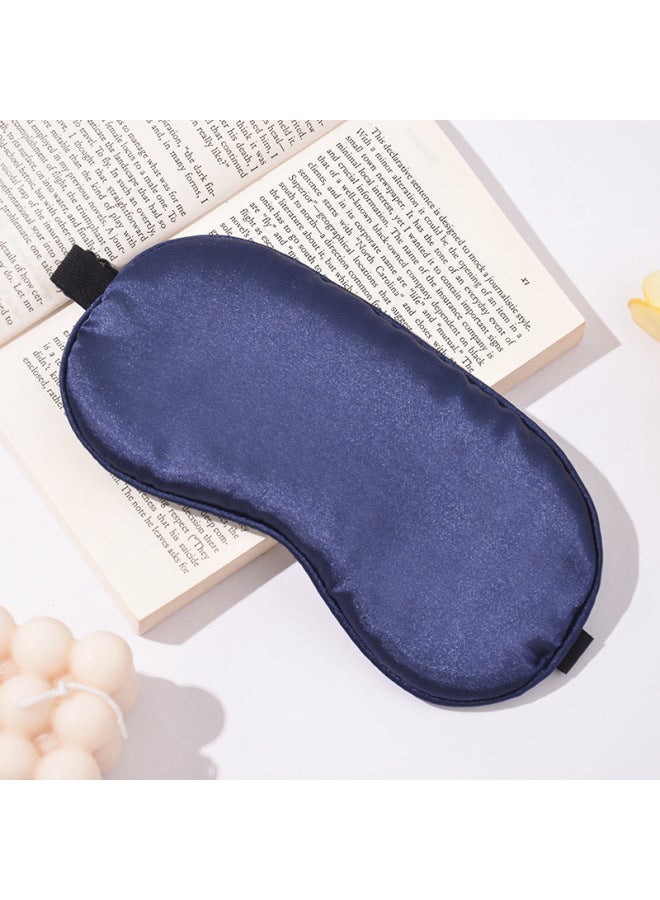 Generic Weiqin Double Sided Silk Sleeping Men's And Women's Blocking Eye Mask To Relieve Fatigue Eye Protection Adjustable Strap Silk Embroidery-Specifications:Shangqing Adjustable Model  - Image 1