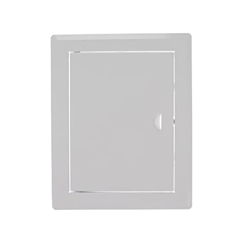 Vent Systems 6" x 8" Inch Metal Access Panel - Access Door for Inspection Plumbing and Electrical Utility Service - Drywall Wall and Ceiling Mount Wall Plate - Basement Crawl Space Door - Image 1