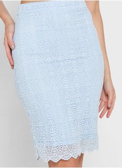 Anita's Strappy Lace Detail Top & Midi Skirt Set  - Image 4