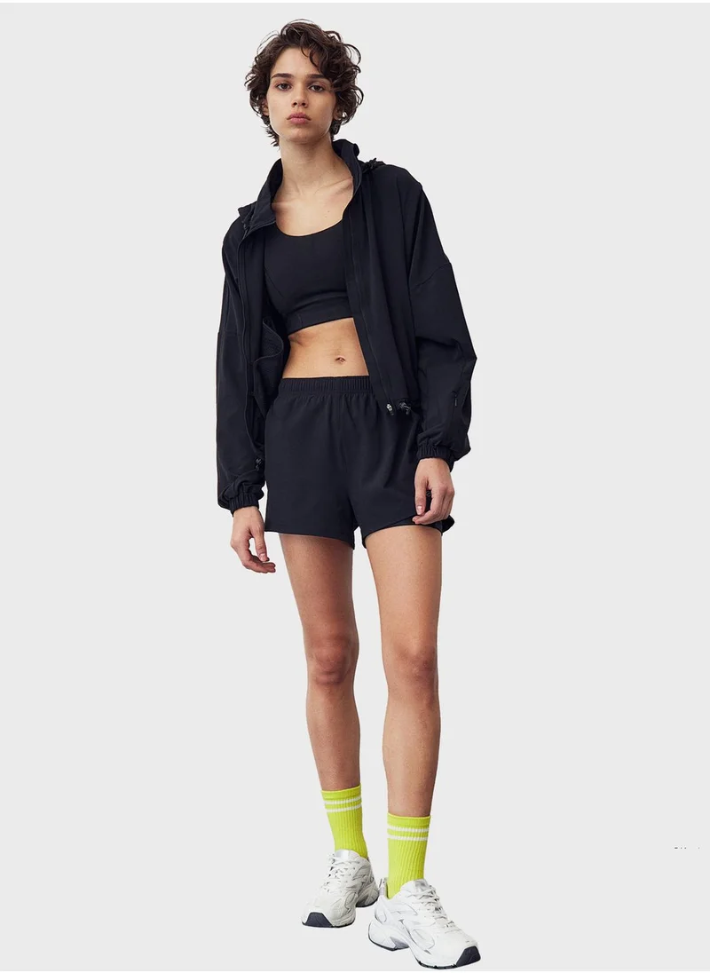 H&M Drymove™ Double Layerd Running Shorts