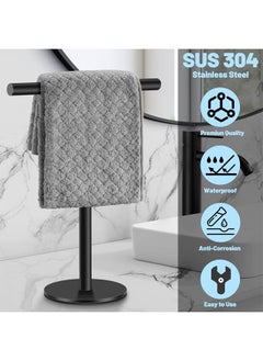 Bathroom Towel Holder, Stainless Steel Standing Bath Hand Towel Holder T-Shaped Hand Towel Rack Freestanding Hand Towel Holder Rack with Round Base for Bathroom Kitchen Countertop - pzsku/Z0361AF7CE6EE71FFA22EZ/45/_/1740973430/bc1d181e-7090-4f7f-84b4-aa50fe269d76