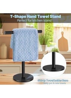 Bathroom Towel Holder, Stainless Steel Standing Bath Hand Towel Holder T-Shaped Hand Towel Rack Freestanding Hand Towel Holder Rack with Round Base for Bathroom Kitchen Countertop - pzsku/Z0361AF7CE6EE71FFA22EZ/45/_/1740973431/3b2f4ead-76e6-45bf-8b3c-3687e5caf630