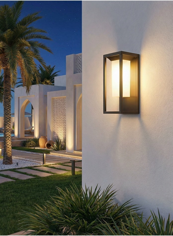 في ماكس مصباح جداري يعمل بالطاقة الشمسية بتقنية LED - مصباح جداري خارجي عصري مقاوم للماء للحديقة والفيلا والفناء - Image 4