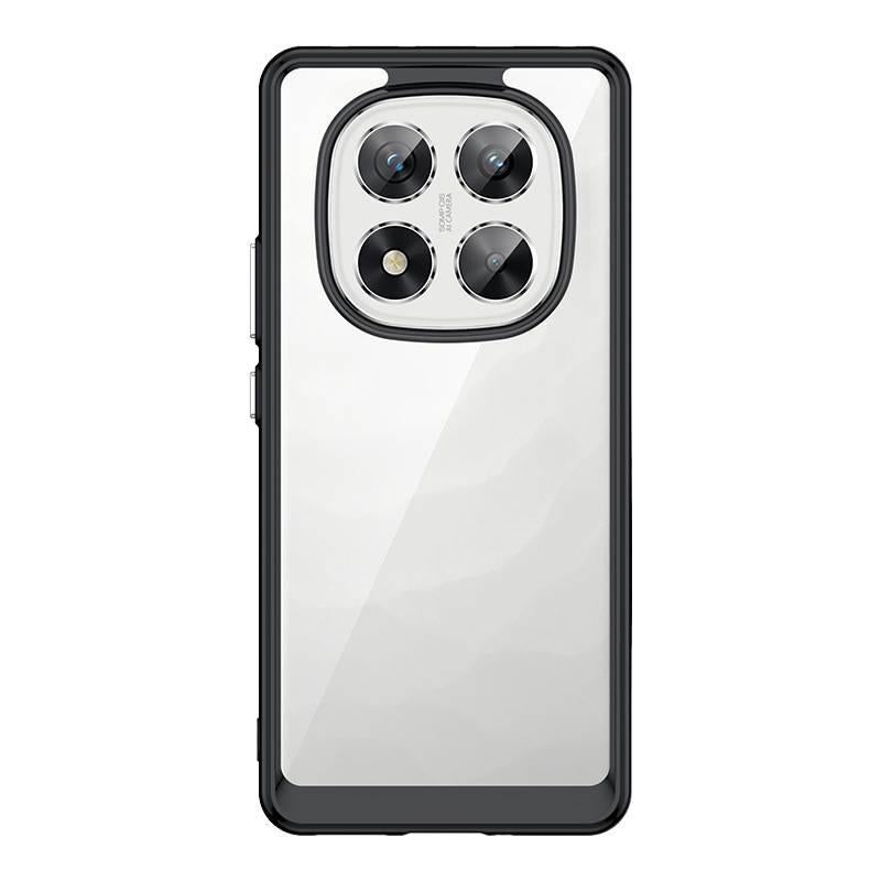 MS Protective Case, Strong Magnetic, Shockproof Cover for Redmi Note 14 Pro, TPU, Black - Image 1