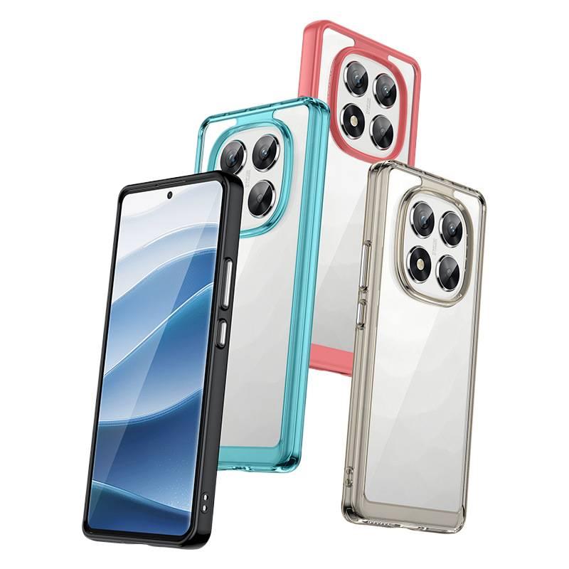 MS Protective Case, Strong Magnetic, Shockproof Cover for Redmi Note 14 Pro, TPU, Black - Image 4
