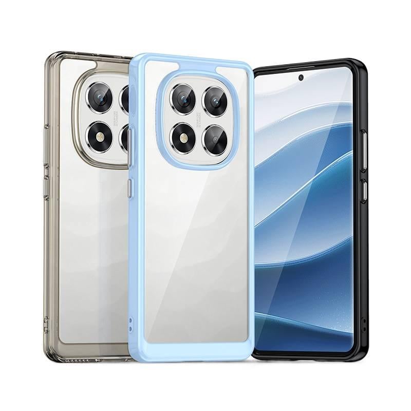 MS Protective Case, Strong Magnetic, Shockproof Cover for Redmi Note 14 Pro, TPU, Black - Image 2