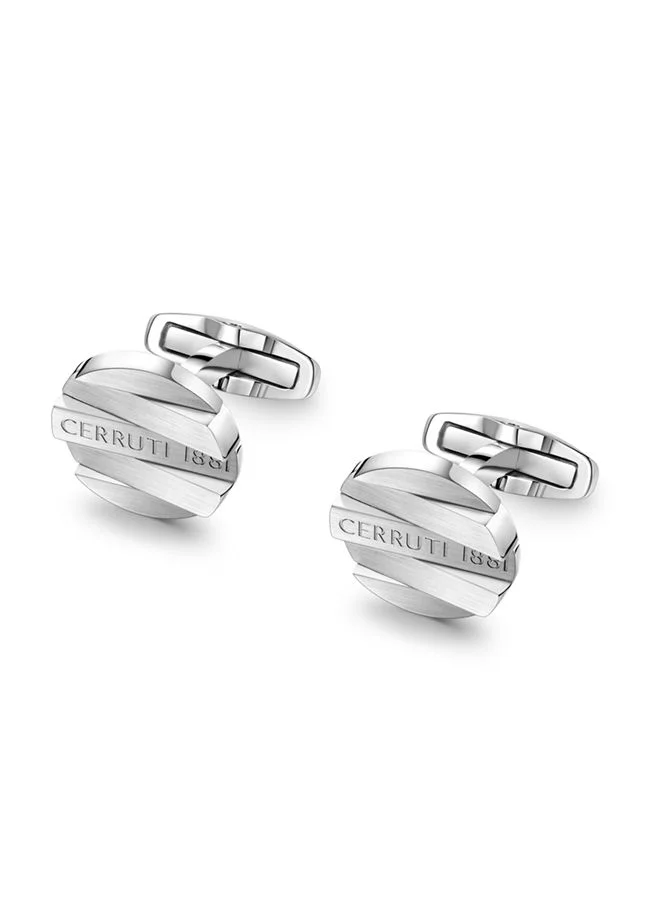 CERRUTI 1881 Cufflinks for Men in Silver