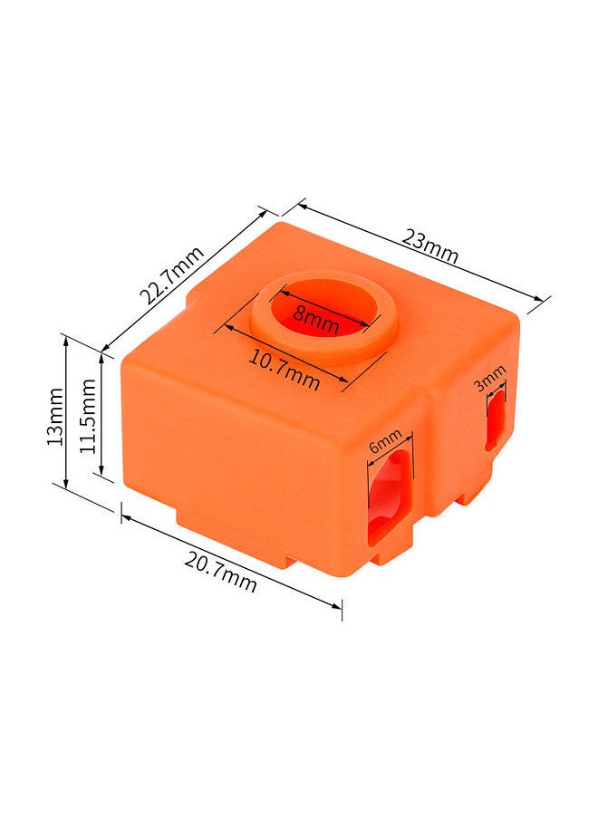 Generic CR-6 SE Hotend Kit All Metal Design Compatible with Creality CR6 SE/ Ender-3 Series 3D Printers with Insulation Silicone Sock  - Image 2