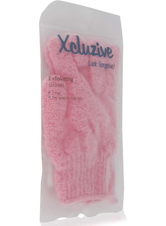 Xcluzive Exfoliating Gloves Pair, Xz109, Assorted - Image 1