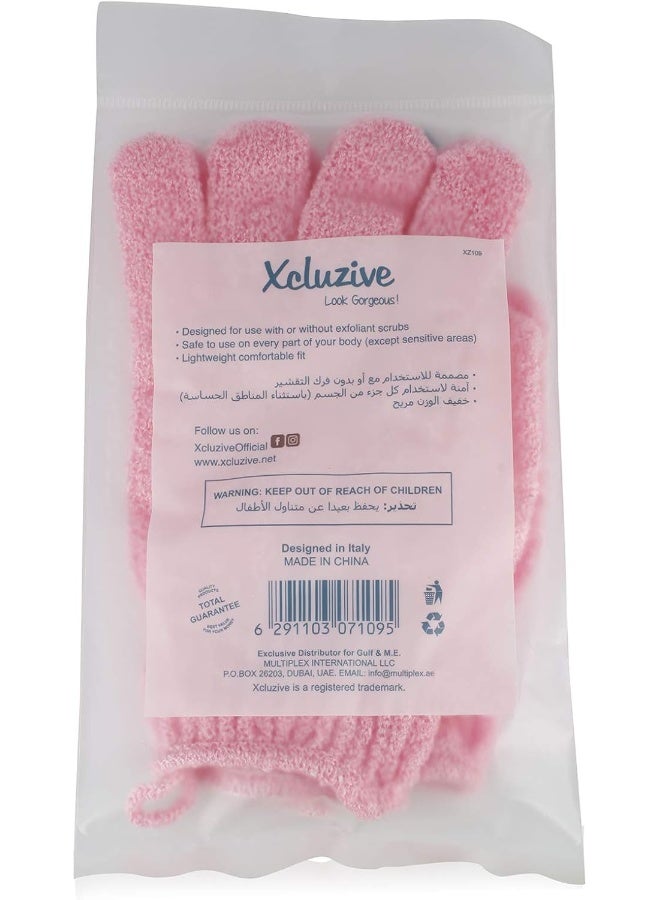 Xcluzive Exfoliating Gloves Pair, Xz109, Assorted - Image 2