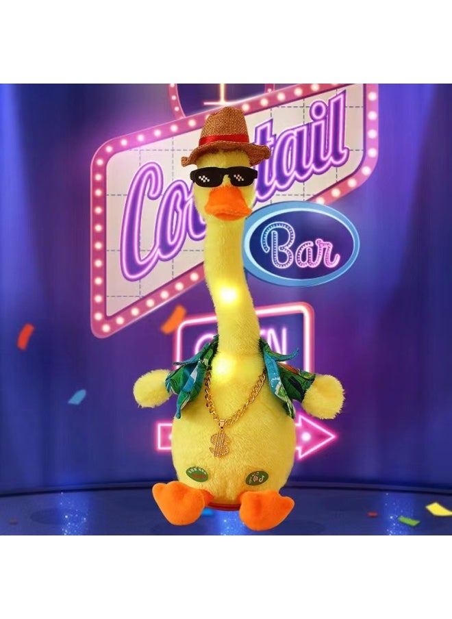 null - Same Style Learning To Talk With Sand Sculpture Duck Long Neck Twisted Neck Duck Re-read Duck Dancing Mexican Social Duck-Specifications:Clothes Are Random (not In The Picture)-Color:For Other Languages, Contact Customer Service - Image 1