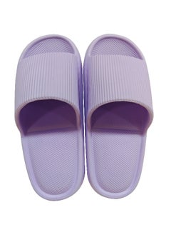 Miniso Step into luxury with these purple classic series bath slippers (size 39-40). 