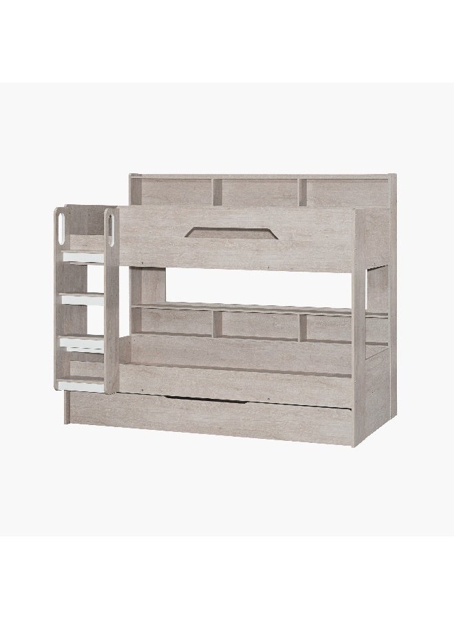 Home Box سرير طابقين مع سرير سحب للأطفال - Image 4