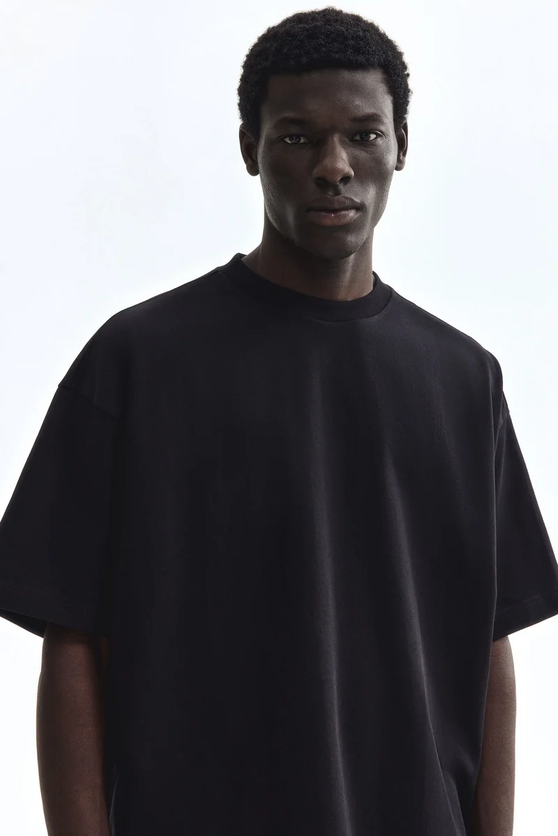H&M Oversized Fit Cotton T-shirt