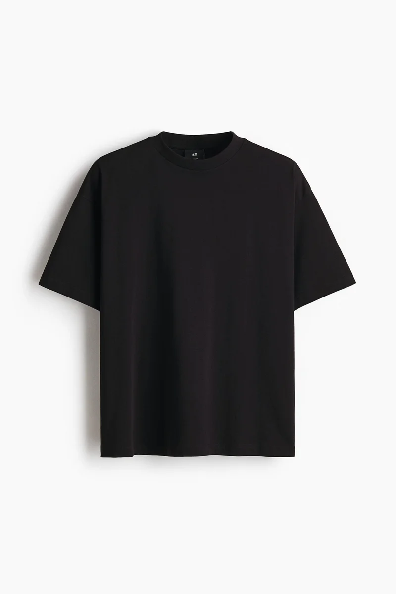 H&M  Oversized Fit Cotton T-shirt for Men | Best Price UAE