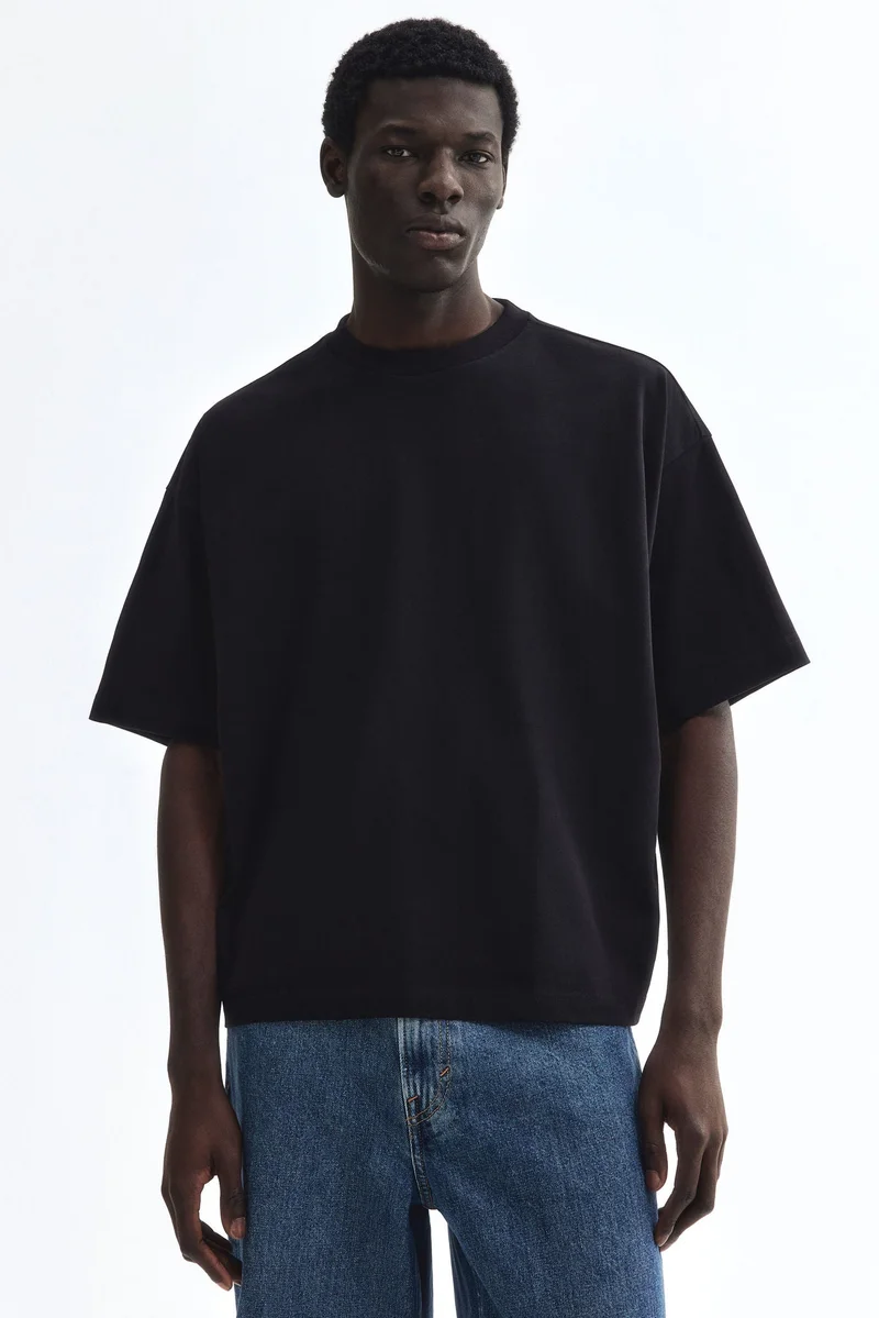 H&M Oversized Fit Cotton T-shirt