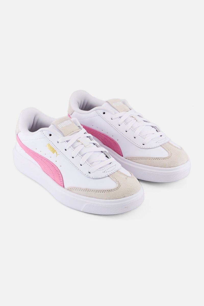 PUMA Women  Lajla T-Toe Lace Up Outdoor Shoes, White - Image 1