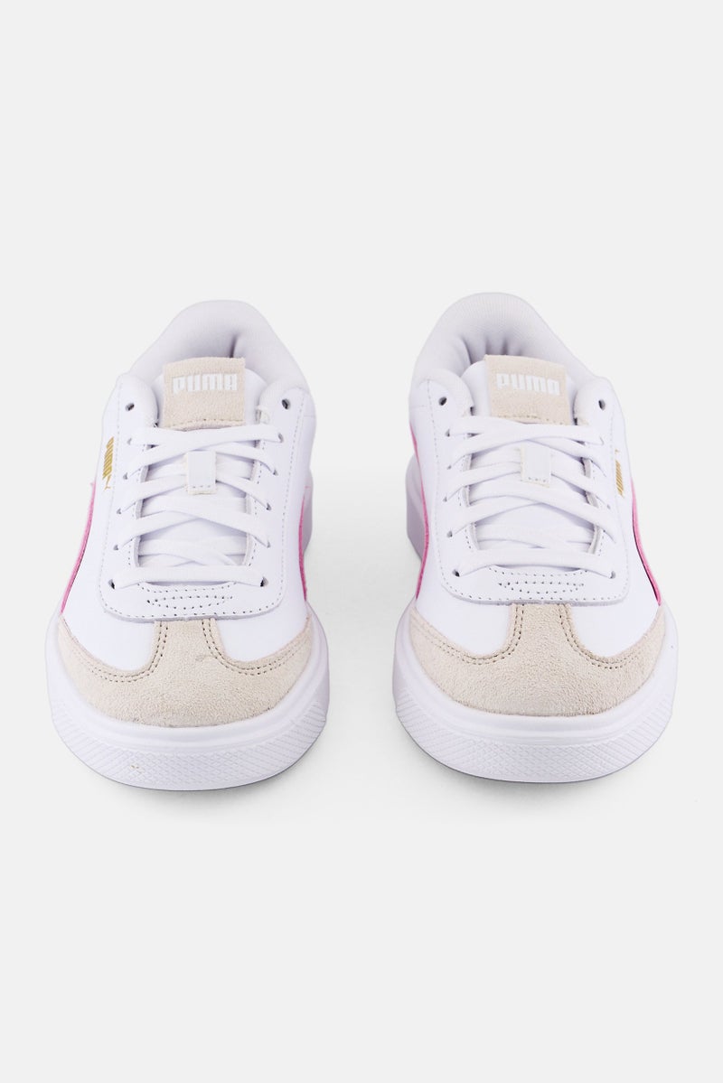 PUMA Women  Lajla T-Toe Lace Up Outdoor Shoes, White - Image 3