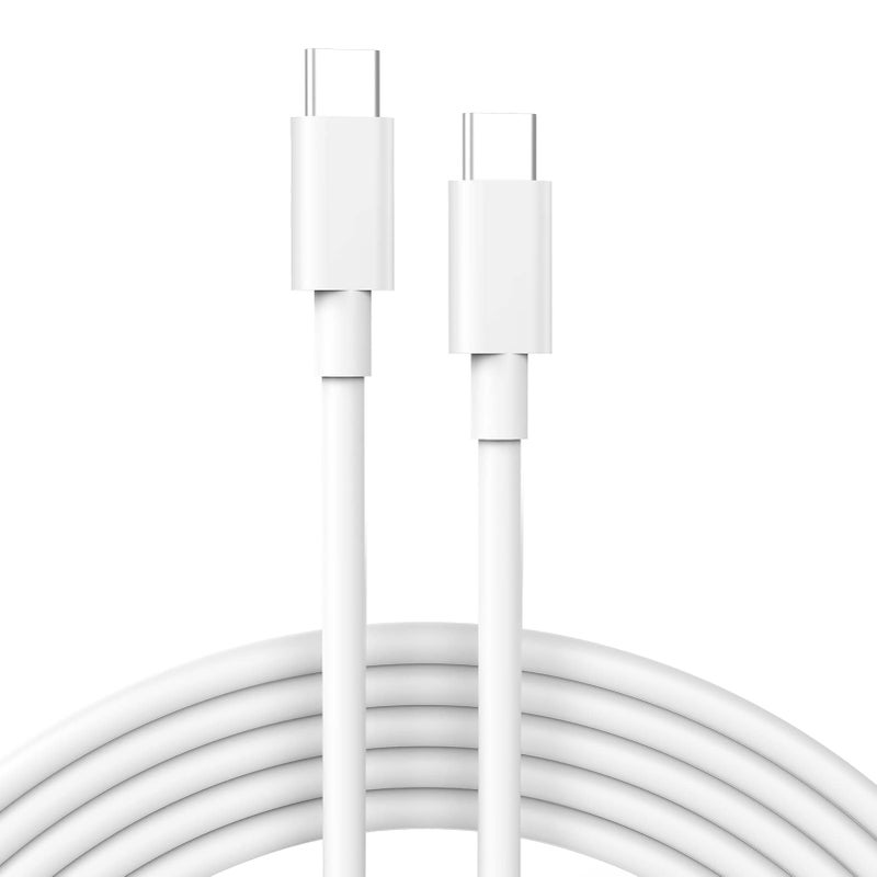 IFEART 10ft USB C to USB C Cable for iPad Pro 13/12.9/11 inch, Air 5/4, Mini 6, MacBook Air/Pro Charger, iPhone 17/16/15 Pro Max, Pixel, USBC Type C Fast Charging Cord - Image 1