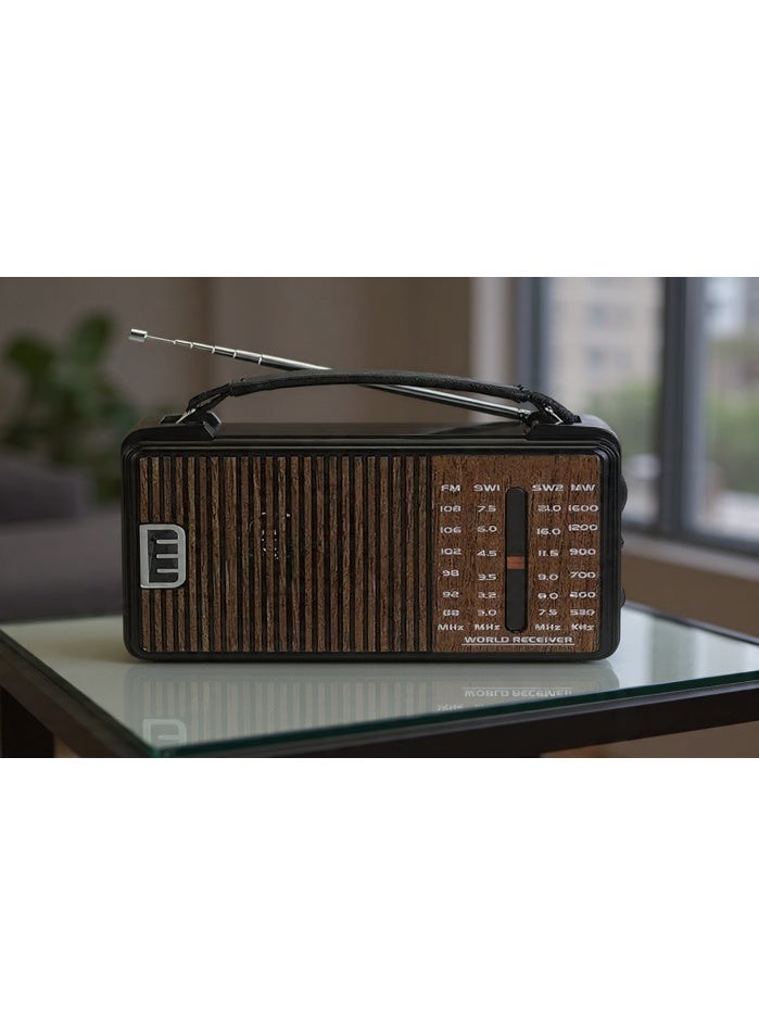 RX-606 / RX-607 / RX-608 Electric Radio – Clear Sound & Reliable Performance